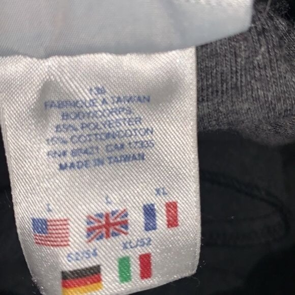 Reebok Mens Black Track Pants XL - Picture 4 of 9